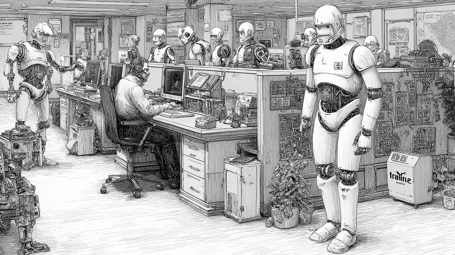 AI Agents Not Interns illustration